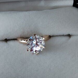 3 Carat Moissanite Ring
